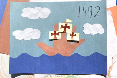 Columbus Day artwork